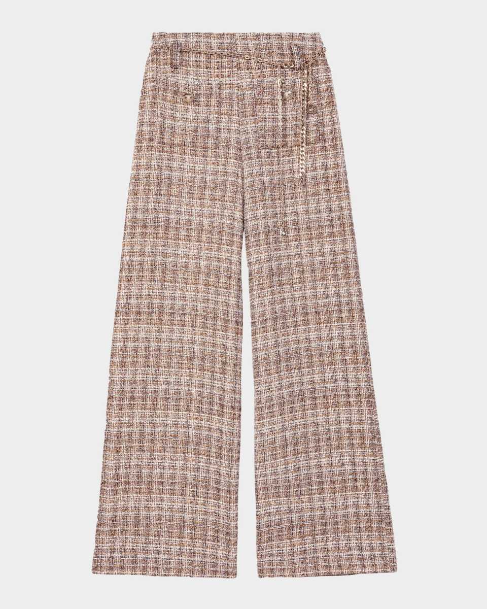 Pilloji Iridescent Tweed Trousers